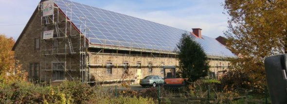 Henke Solartechnik - Photovoltaik – Anlage 101,64 kWp in Schwöbber bei Aerzen (Landkreis Hameln-Pyrmont)