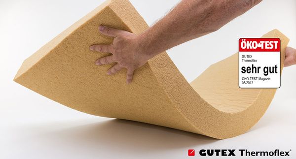 Henke Dachdecker für Sachsenhagen - GUTEX Thermoflex® – die flexible und klemmstarke Holzfaser-Dämmmatte