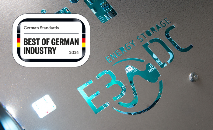 Henke Solartechnik für Bückeburg - Ausgezeichnete Speichertechnologie: E3/DC ist „Best of German Industry“