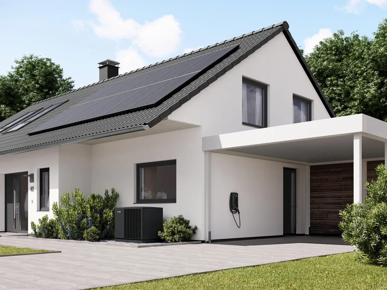 Henke Solartechnik für Schaumburg - SOLARWATT-Analyse: Hausbesitzer sparen mit solarbetriebener Wärmepumpe mehr als 70 Prozent ihrer Heizkosten ein