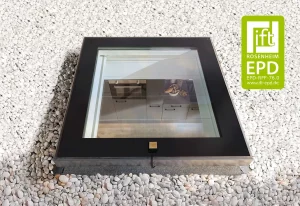 Henke Dachdecker | Zimmerei | Solartechnik für das Auetal - ROTO OnTop Flachdachfenster mit Umweltproduktdeklaration EPD verfügbar