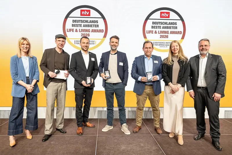 Henke Solartechnik für Stadthagen - Ausgezeichnet: Solarwatt gewinnt „Life & Living Award 2026“