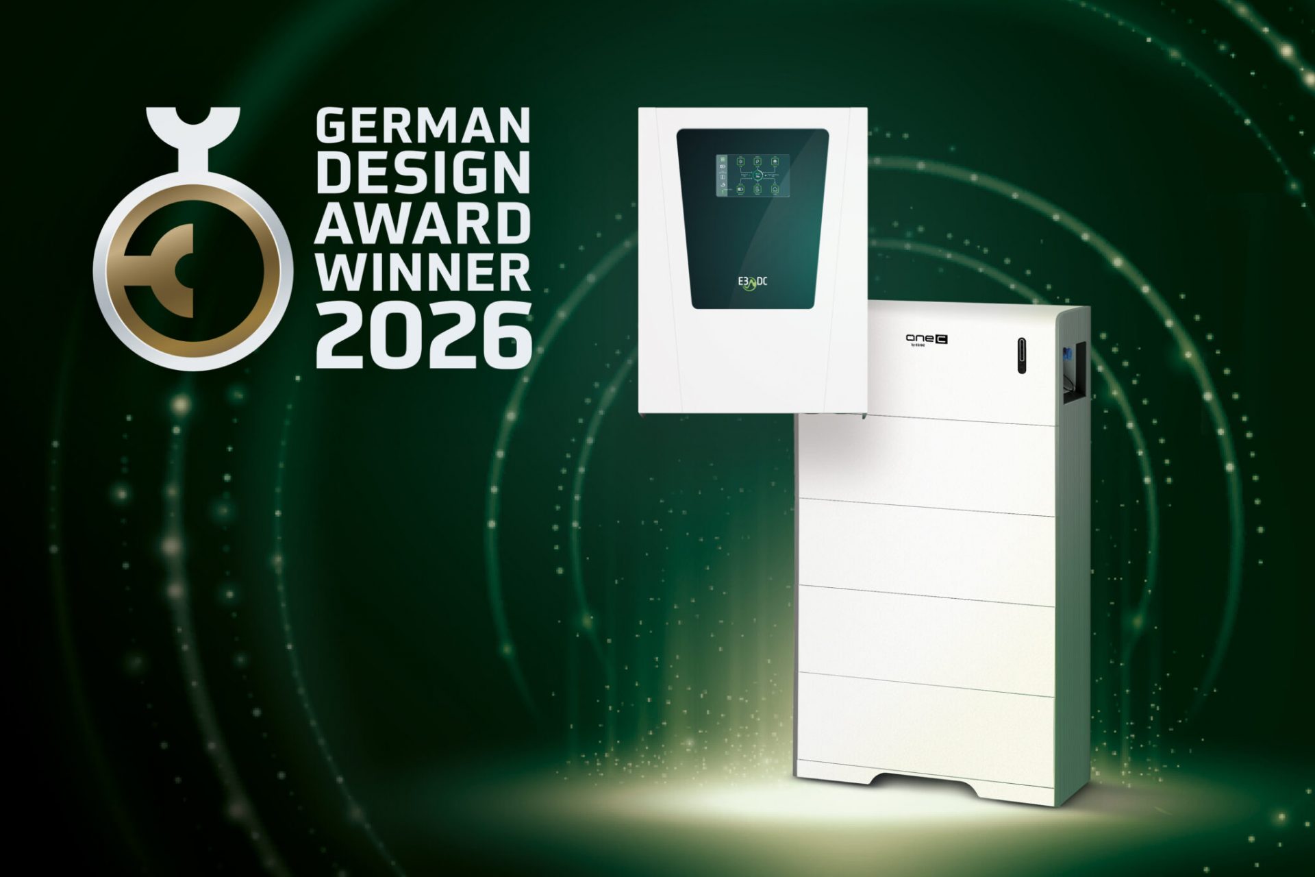 Henke Solartechnik für Nienstädt - Hauskraftwerk one: E3/DC holt German Design Award