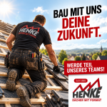 Henke Dachdecker | Solartechnik | Zimmerei - Stellenangebot